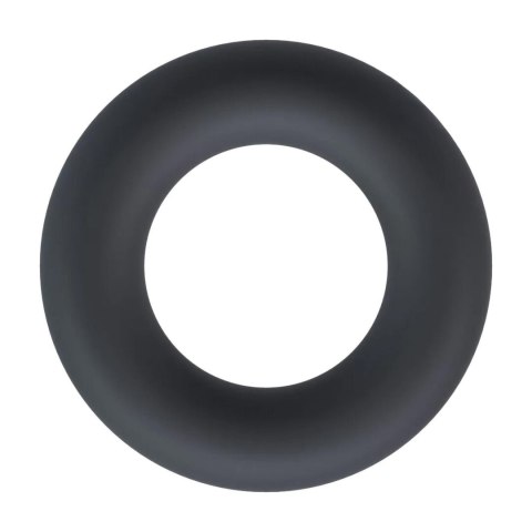 SHOTS Liquid Silicone Cockring - L - Black