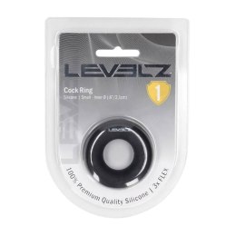 SHOTS Liquid Silicone Cockring - S - Black