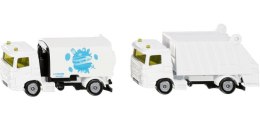 Siku Siku Super: Seria 16 - Zestaw oczyszczarka i śmieciarka