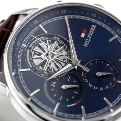 Tommy Hilfiger ZEGAREK MĘSKI TOMMY HILFIGER 1710629 Steward Open Heart + BOX