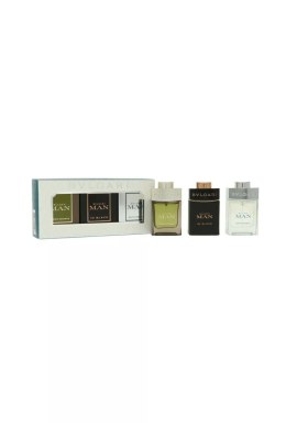 Zestaw Bvlgari Miniatures Collection Man In Black Edp 15ml + Man Wood Essence Edp 15ml + Man Rain Essence Edp 15ml