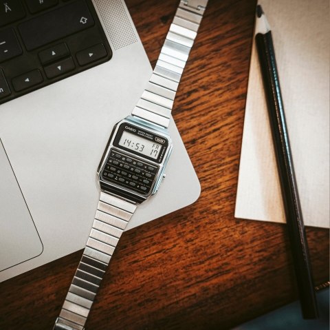 Casio ZEGAREK MĘSKI CASIO VINTAGE CA-500WE-1A (zd148f) + BOX