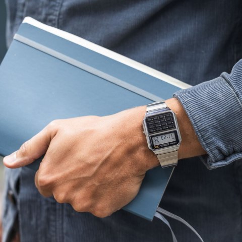 Casio ZEGAREK MĘSKI CASIO VINTAGE CA-500WE-1A (zd148f) + BOX