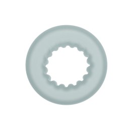 Pierścień erekcyjny Axis Rib Griphold Cockring Ice Clear Oxballs
