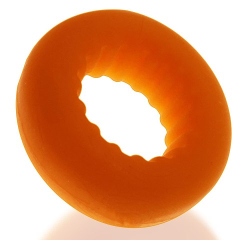 Pierścień erekcyjny Axis Rib Griphold Cockring Ice Orange Oxballs