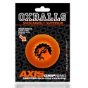 Pierścień erekcyjny Axis Rib Griphold Cockring Ice Orange Oxballs