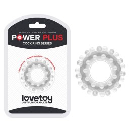 LoveToy - Boys of Toys Sp. z o.o. (dystrybutor) POWER PLUS Cockring Clear
