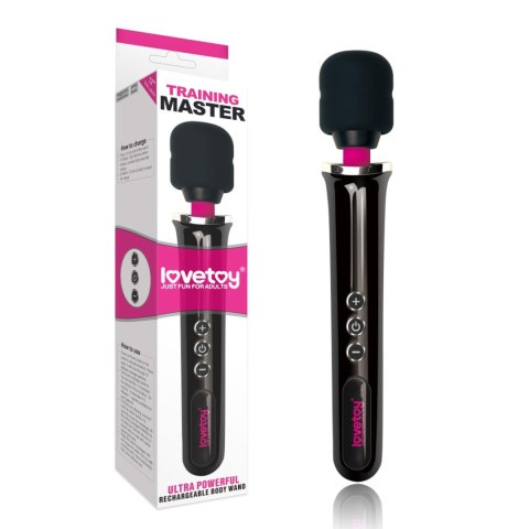 LoveToy - Boys of Toys Sp. z o.o. (dystrybutor) Training Master Ultra Powerful Rechargeable Body Wand