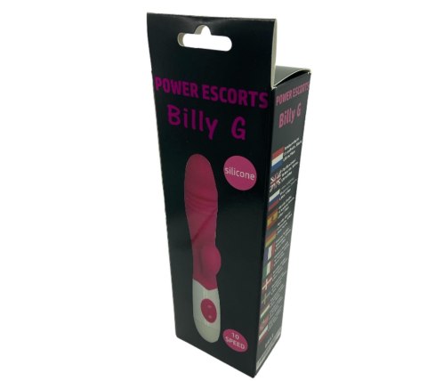 POWER ESCORTS Power Escorts - BR53 - Billy G Tarzan Vibrator - 10-Speed - 20 CM