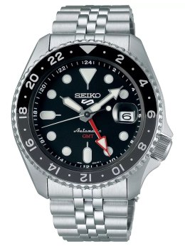 Seiko ZEGAREK MĘSKI SEIKO 5 SPORTS SSK001K1 GMT AUTOMAT WR100 + BOX