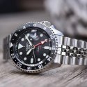 Seiko ZEGAREK MĘSKI SEIKO 5 SPORTS SSK001K1 GMT AUTOMAT WR100 + BOX