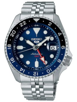 Seiko ZEGAREK MĘSKI SEIKO 5 SPORTS SSK003K1 GMT AUTOMAT WR100 + BOX