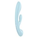 Wibrator Króliczek Triple Oh Light Blue Satisfyer