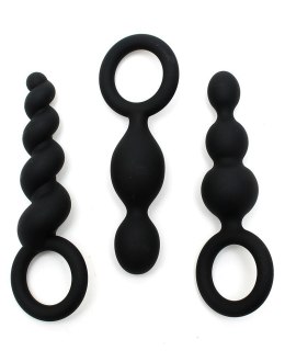 Zestaw Korków Analnych Booty Call Black Satisfyer