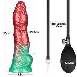LoveToy - Boys of Toys Sp. z o.o. (dystrybutor) 10'' Dual Density Silicone Inflatable Dildo
