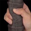 LoveToy - Boys of Toys Sp. z o.o. (dystrybutor) 16'' Dual Layered Bendable Silicone Cock XXL(Black)