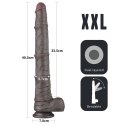 LoveToy - Boys of Toys Sp. z o.o. (dystrybutor) 16'' Dual Layered Bendable Silicone Cock XXL(Black)