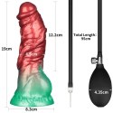 LoveToy - Boys of Toys Sp. z o.o. (dystrybutor) 7.5'' Dual Density Silicone Inflatable Dildo