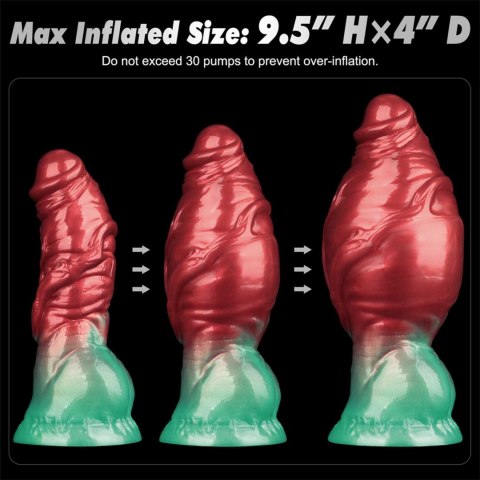 LoveToy - Boys of Toys Sp. z o.o. (dystrybutor) 7.5'' Dual Density Silicone Inflatable Dildo
