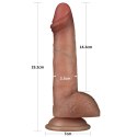 LoveToy - Boys of Toys Sp. z o.o. (dystrybutor) 7.5'' Sliding Skin Pro Dual Layer Silicone Dong