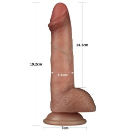 LoveToy - Boys of Toys Sp. z o.o. (dystrybutor) 7.5'' Sliding Skin Pro Dual Layer Silicone Dong