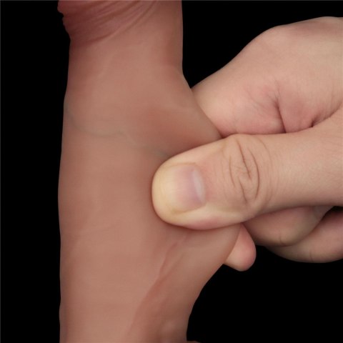 LoveToy - Boys of Toys Sp. z o.o. (dystrybutor) 7.5'' Sliding Skin Pro Dual Layer Silicone Dong