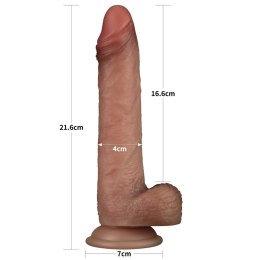 LoveToy - Boys of Toys Sp. z o.o. (dystrybutor) 8.5'' Sliding Skin Pro Dual Layer Silicone Dong