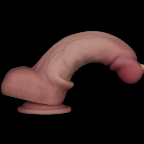 LoveToy - Boys of Toys Sp. z o.o. (dystrybutor) 8" Vibrating Sliding Skin Pro II Dual Layer Silicone Dong