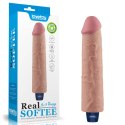 LoveToy - Boys of Toys Sp. z o.o. (dystrybutor) 9.5" REAL SOFTEE Rechargeable TPE Vibrating Dildo(Flesh)
