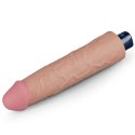 LoveToy - Boys of Toys Sp. z o.o. (dystrybutor) 9.5" REAL SOFTEE Rechargeable TPE Vibrating Dildo(Flesh)