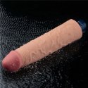 LoveToy - Boys of Toys Sp. z o.o. (dystrybutor) 9.5" REAL SOFTEE Rechargeable TPE Vibrating Dildo(Flesh)