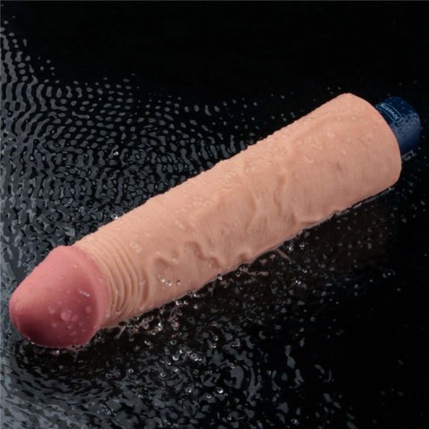 LoveToy - Boys of Toys Sp. z o.o. (dystrybutor) 9.5" REAL SOFTEE Rechargeable TPE Vibrating Dildo(Flesh)