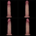 LoveToy - Boys of Toys Sp. z o.o. (dystrybutor) 9'' Sliding Skin Pro II Dual Layer Silicone Dong