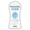 LoveToy - Boys of Toys Sp. z o.o. (dystrybutor) Gemoria Silicone Butt Plug (Glow-In-The-Dark) - blue