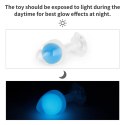 LoveToy - Boys of Toys Sp. z o.o. (dystrybutor) Gemoria Silicone Butt Plug (Glow-In-The-Dark) - blue