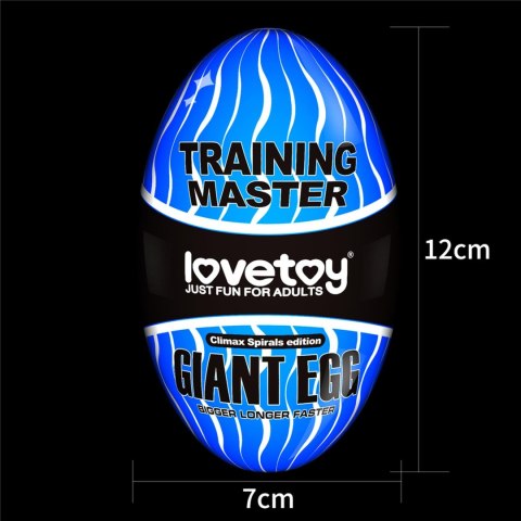LoveToy - Boys of Toys Sp. z o.o. (dystrybutor) Giant Egg Climax Spirals Edition