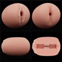 LoveToy - Boys of Toys Sp. z o.o. (dystrybutor) Slider Double-Ended Masturbator Ass and Vagina