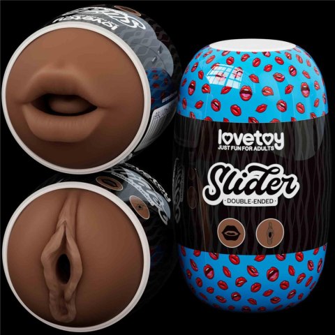 LoveToy - Boys of Toys Sp. z o.o. (dystrybutor) Slider Double-Ended Masturbator Mouth and Vagina