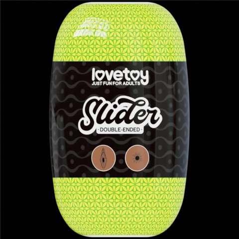 LoveToy - Boys of Toys Sp. z o.o. (dystrybutor) Slider Double-Ended Masturbator Vagina and Anus