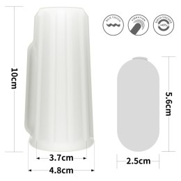 LoveToy - Boys of Toys Sp. z o.o. (dystrybutor) Vibrating Ridge Knights Ring (White)