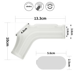 LoveToy - Boys of Toys Sp. z o.o. (dystrybutor) Vibrating Ridge Knights Ring with Scrotum Sleeve