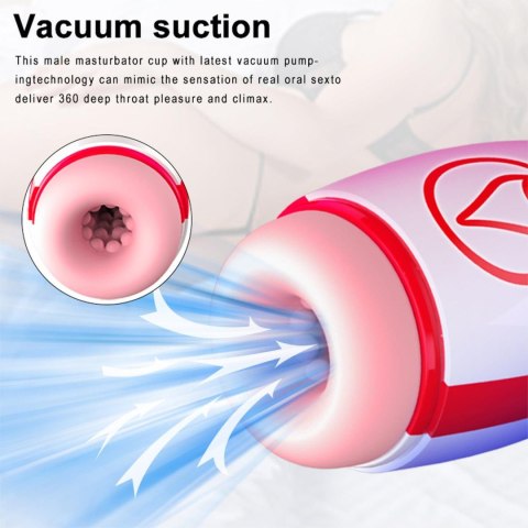 Boys of Toys Sp. z o.o. Masturbator - Vibrating Masturbation Cup , 7 Suction Power, 7 Vibration Setting