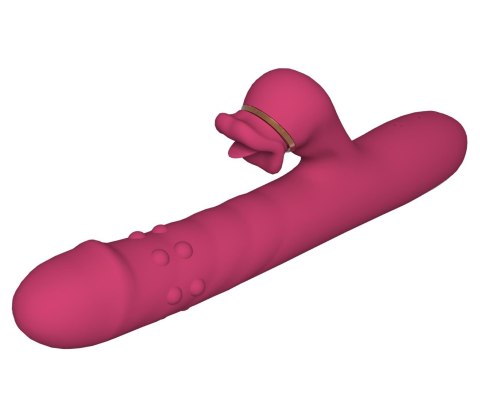 Boys of Toys Sp. z o.o. Silicone Vibrator - 7 rotating functions and 7 licking functions