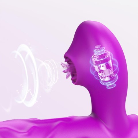 Boys of Toys Sp. z o.o. Wibrator- SiliconeTongue Vibrator, USB 10 Function