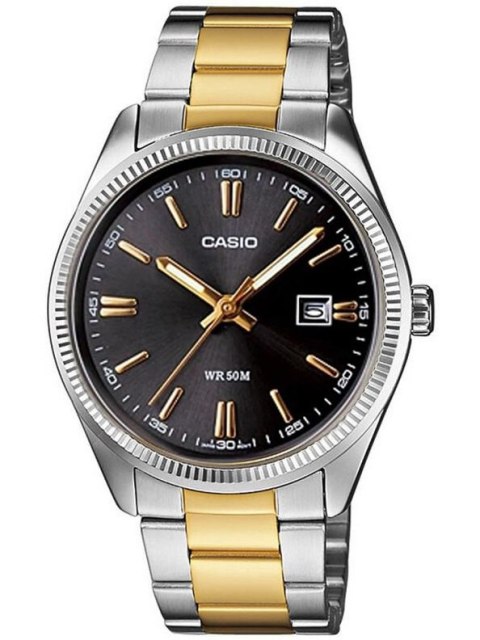 Casio ZEGAREK MĘSKI CASIO MTP-1302SG-1BV (zd072o) + BOX