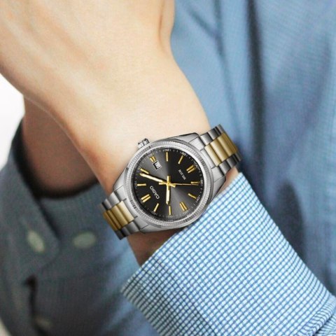 Casio ZEGAREK MĘSKI CASIO MTP-1302SG-1BV (zd072o) + BOX