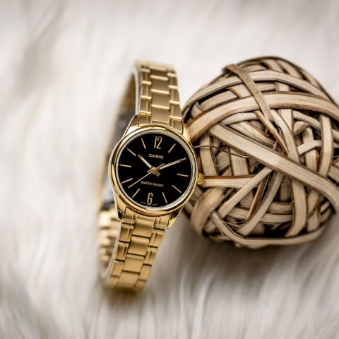 Casio Zegarek Casio Damski LTP-V005G-1B + BOX
