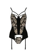 Casmir - FHU MATAR Bielizna-VICTORIA CORSET black XXL/XXXL - Casmir