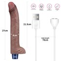 LoveToy - Boys of Toys Sp. z o.o. (dystrybutor) 11" REAL SOFTEE Rechargeable Silicone Vibrating Dildo