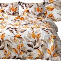Pościel satyna bawełniana LEAVES/160x200 EXCLUSIVE